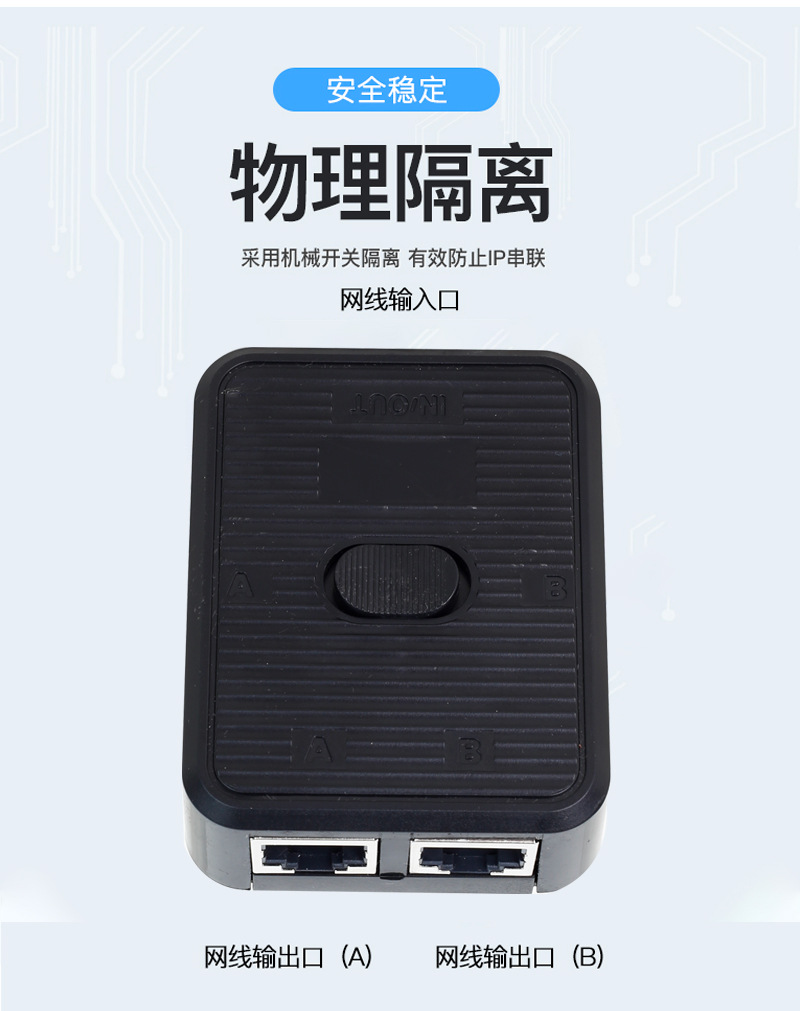 Gigabit-Netzwerk-Switch Konverter Splitter