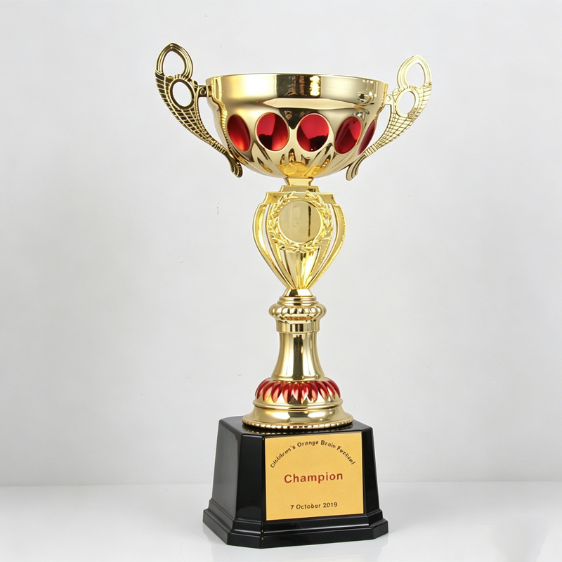 Fabricación de trofeos creativos Estudiantes Reunión anual de deportes de equipo de empresas Fútbol y baloncesto Ganadores de premios