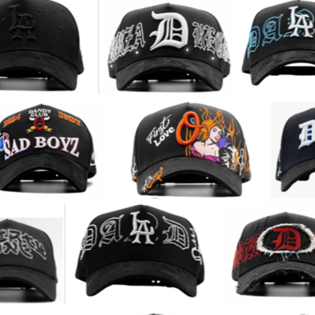 Pop hip hop tendencia DANDY gorra de béisbol gorra ajustable animada gorra de béisbol hip hop hombres y mujeres al por mayor