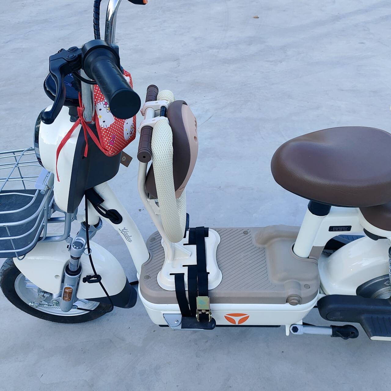 Electric Car Child Seat Front Baby Battery Car Small Electric Car Safety Seat Foldable Stool Thickened Wholesale