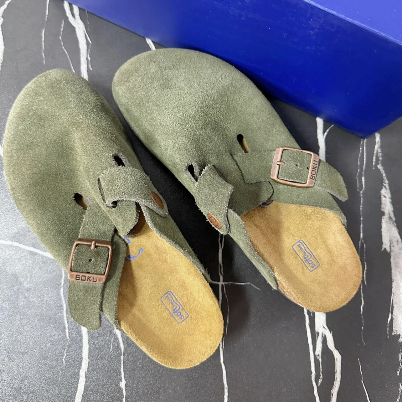 Сырьё! Новая версия обуви Birkenstock на пробковой основе полукольцо 2025 весна и осень новые повседневные ленивые тапочки с открытым носком
