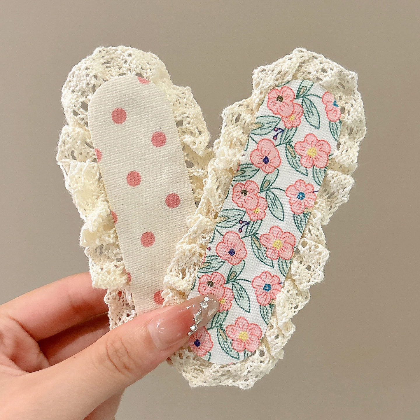 Bebé adornamiento de cabello de encaje dulce fijación de la frente de la niña fijación de cabello de la chica encantadora magia infantil magia