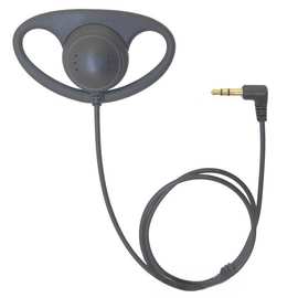 D型单边耳挂式有线耳机导游讲解器耳机同声传译会议耳机