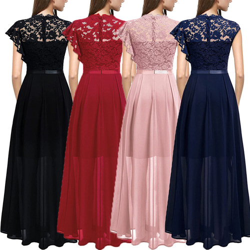 Independent station evening dress wedding dress lace bridesmaid evening gown dress