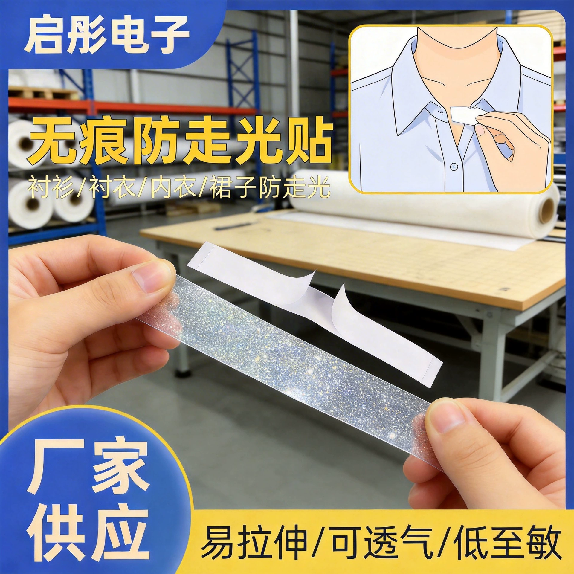 Индивидуальные прозрачные наклейки для защиты от просвечивания, противоскользящие наклейки, двусторонняя лента для ремней, невидимые наклейки для фиксации декольте, медицинская версия