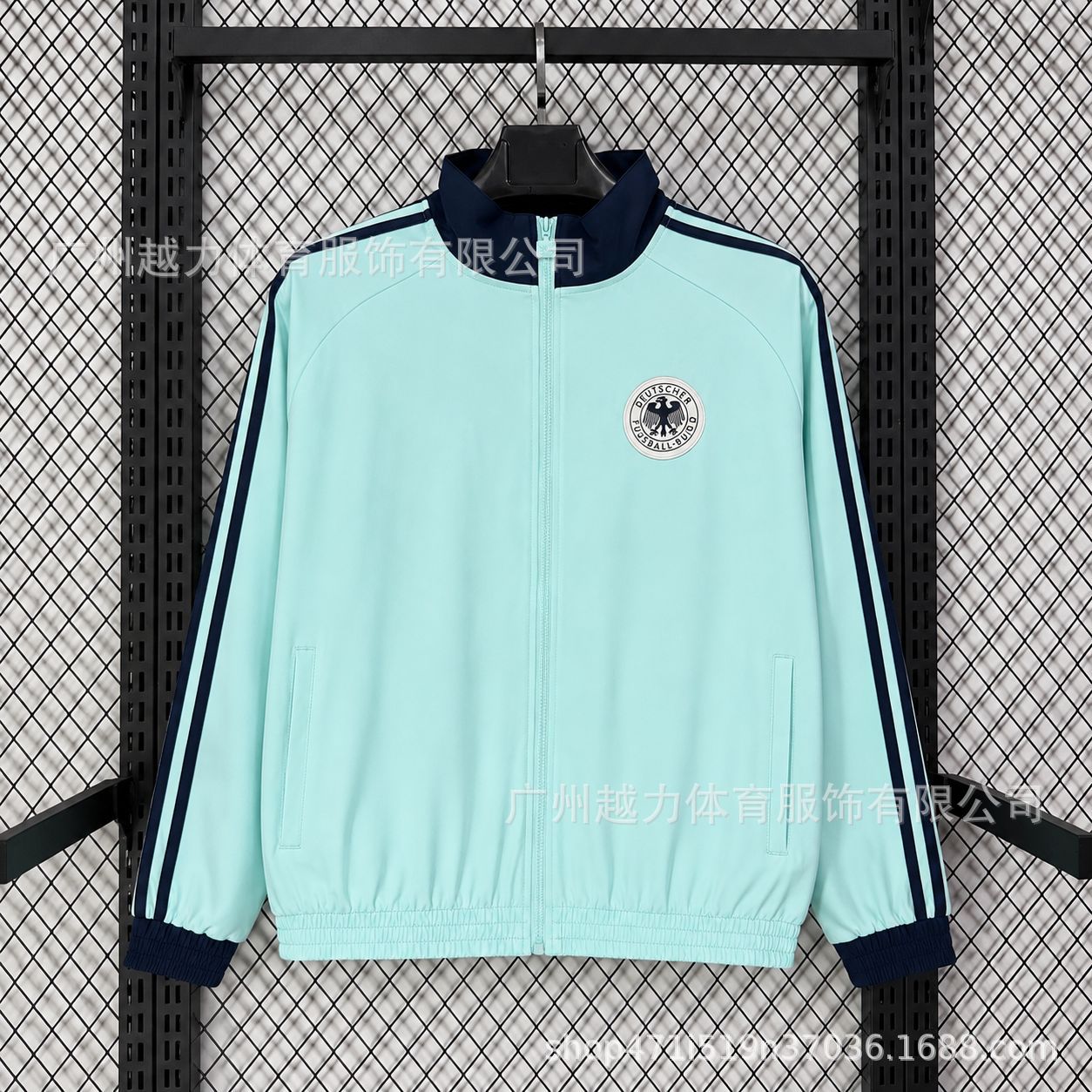 Chaqueta Bordada retro de manga larga y gruesa Manchester United Barcelona Inglaterra Brasil Real Madrid Liverpool image 53