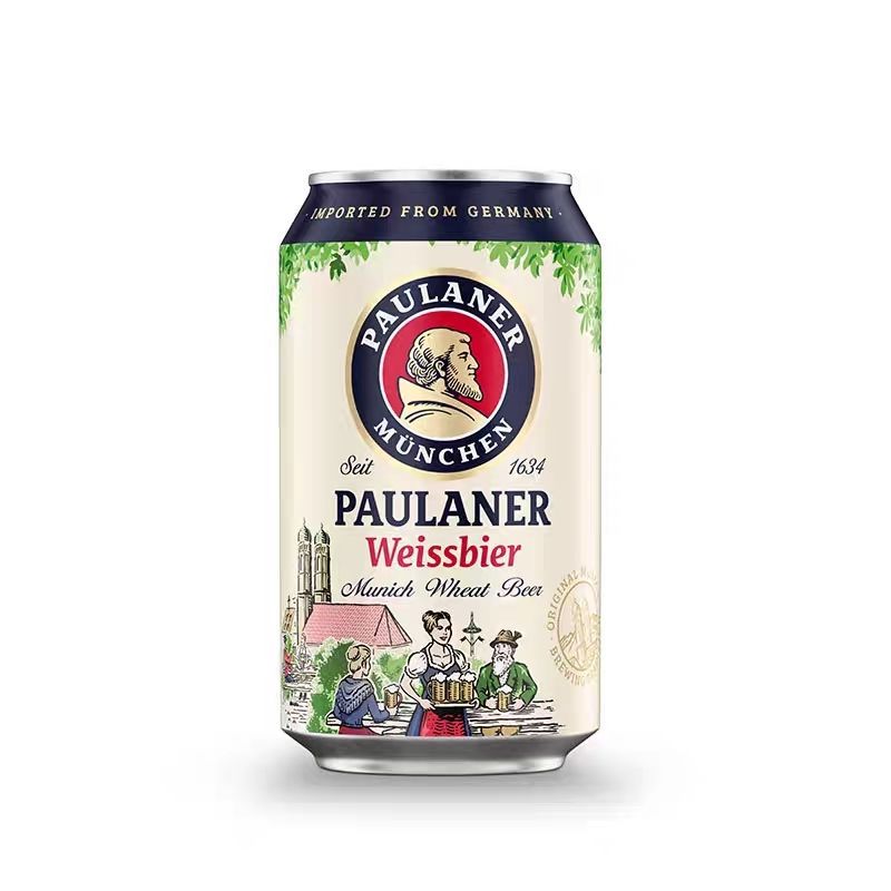 保拉纳/柏龙德国小麦白啤酒330ml或500ml*24罐进口