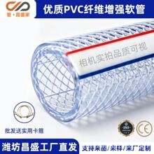 供应PVC纤维增强蛇皮塑料网纹管4 6分高压防爆浇地浇水花园软管子