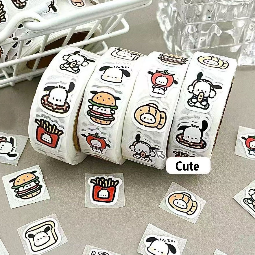 Roll stickers-gourmet handkerchief