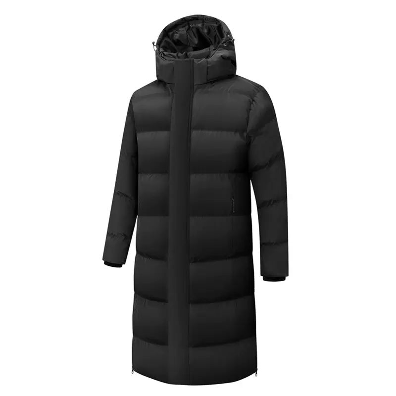 中国队运动棉服大衣男女长款中长款体育生艺考休闲加厚过膝外套