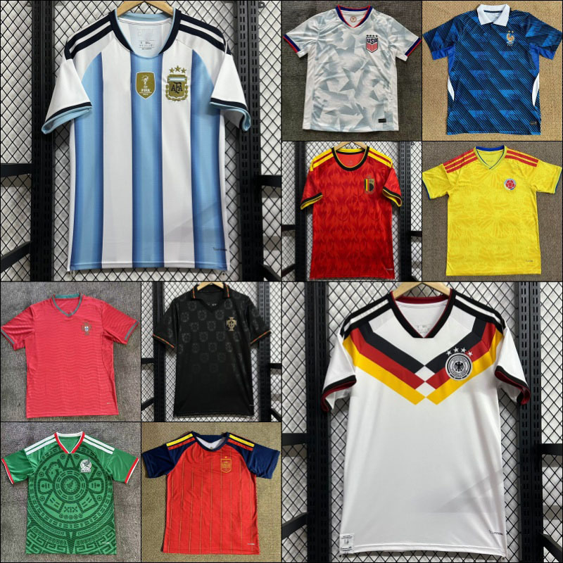 World Cup 2627 National Team Usa, Canada and Mexico Fan Version Football Uniform Same Style Sports Top Popular Printable Number Dropshipping