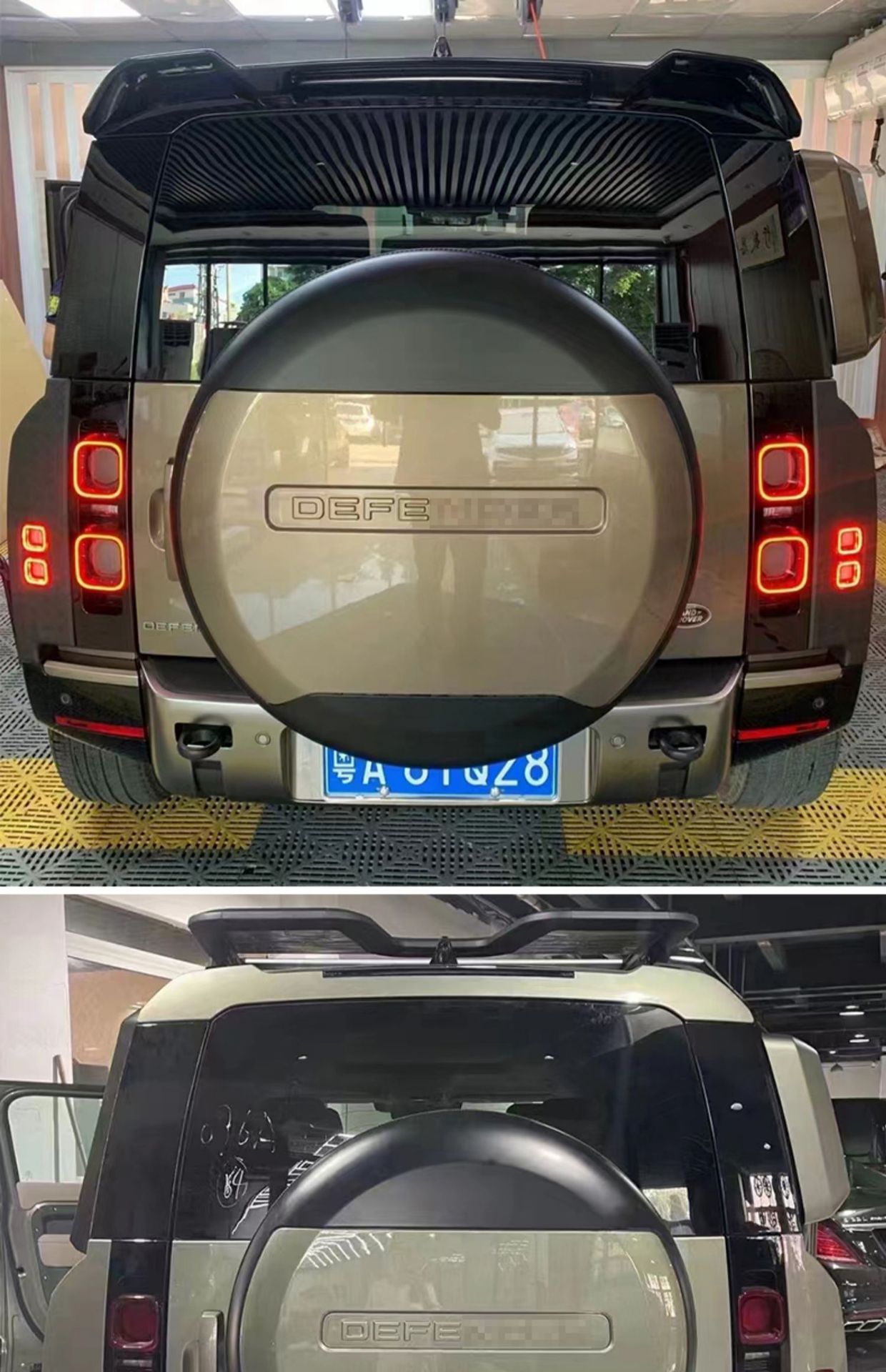 Suitable for 20-25 New Defender Spare Tire Cover 11013090 Rear-Mounted Spare Tire Cover Modification Wholesale
