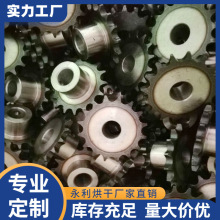 供应双节距冷饮机链轮 3分传动齿轮 P9.525mm-12齿小链轮定制