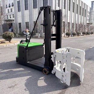 Electric Clamp Forklift Rotating Oil Barrel Flipping Dump Truck Square Round Refrigerator Electrical Appliance Paper Roll Film Cotton Bag Clamp Machine