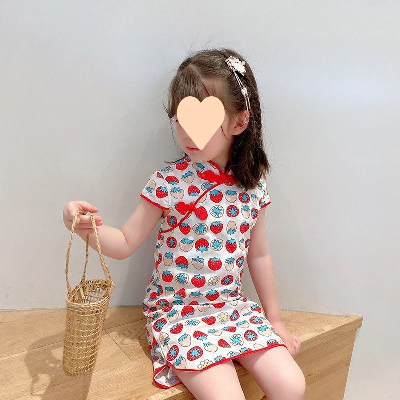 Children's cheongsam, dress