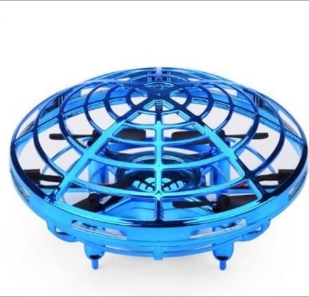 Cross-border hot selling hand throwing UFO flying saucer suspension helicopter luminous fairy induction aircraft toy wholesale