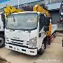 五十铃外贸随车起重运输车