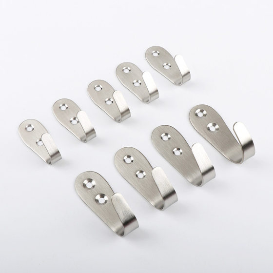 Golden Stainless Steel Black Coat Hook Bathroom Toilet Hook Door Rear Coat Hook Wall Hook Wall Hook