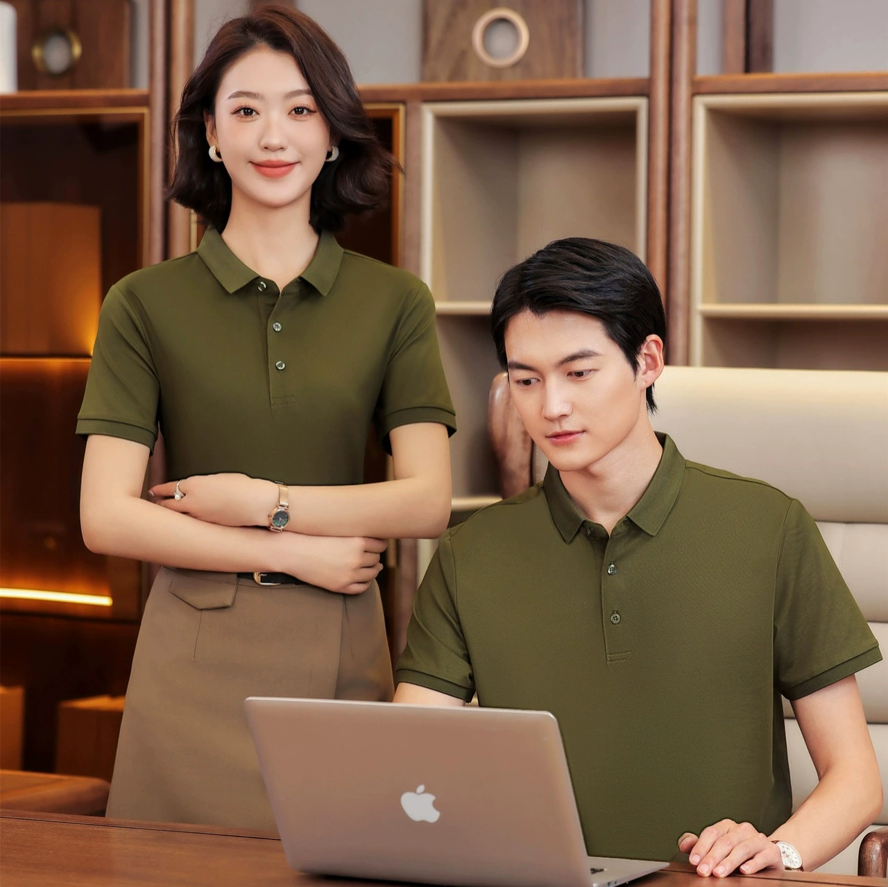 Новая однотонная рубашка-поло с короткими рукавами, рабочая одежда, рабочая одежда с принтом на заказ, культурная рубашка, рабочая одежда с короткими рукавами и принтом логотипа, рубашка-поло