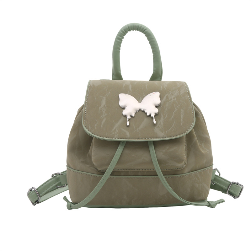 Mochila de diseño nicho bolso de damas 2024 nueva moda ocio estilo universitario mochila de moda