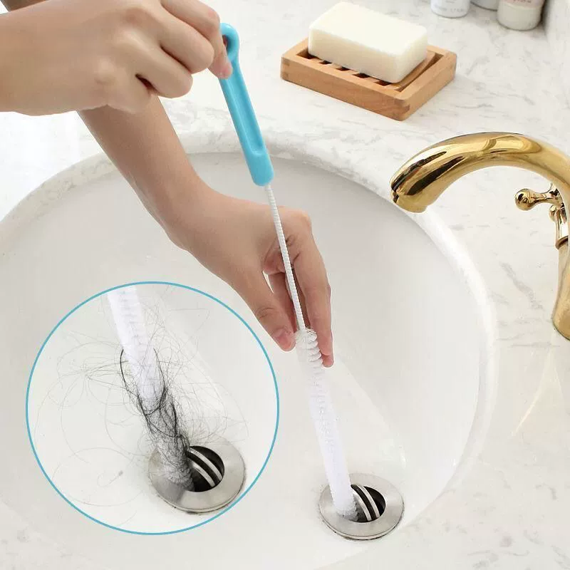 Pipe dredger kitchen spiral drainage prevent blockage hair clearing strip sewer dredging device