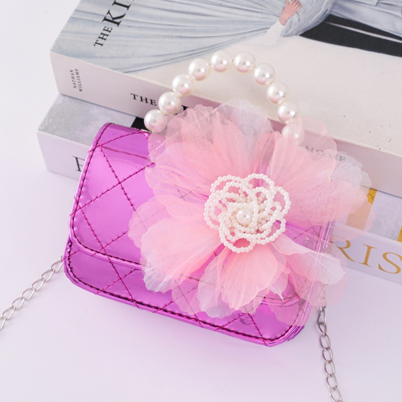 Nuevo cross-border Lingerie PU bolso de perla hermoso bolso de princesa universal bolso de moda bolso de cambio al por mayor