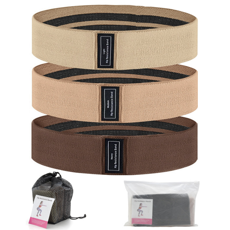 En stock círculo de resistencia banda de resistencia abuso de cadera círculo de cadera Squat fitness yoga stretch tensión banda fuente de fábrica