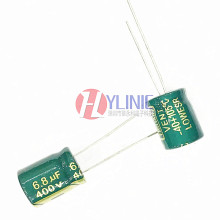ֱ���X늽���� 6.8UF 400V 10*13mm 400V 6.8UF 10mm*13mm