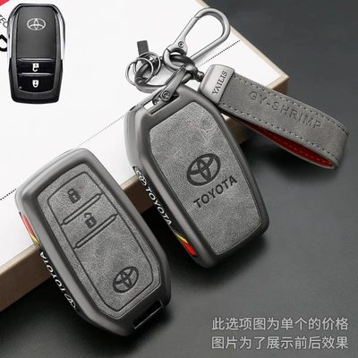 Car key bag – Rav4 - a1-hand-rope-buckle-black-gray
