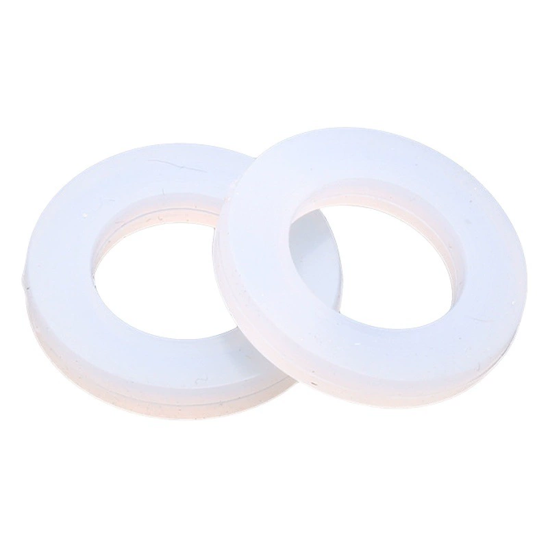 Силиконовая прокладка уплотнительное кольцо сильфон впускной шланг 4 точки 6 точек 1 дюйм белая резиновая прокладка плоская прокладка шайба из ПТФЭ