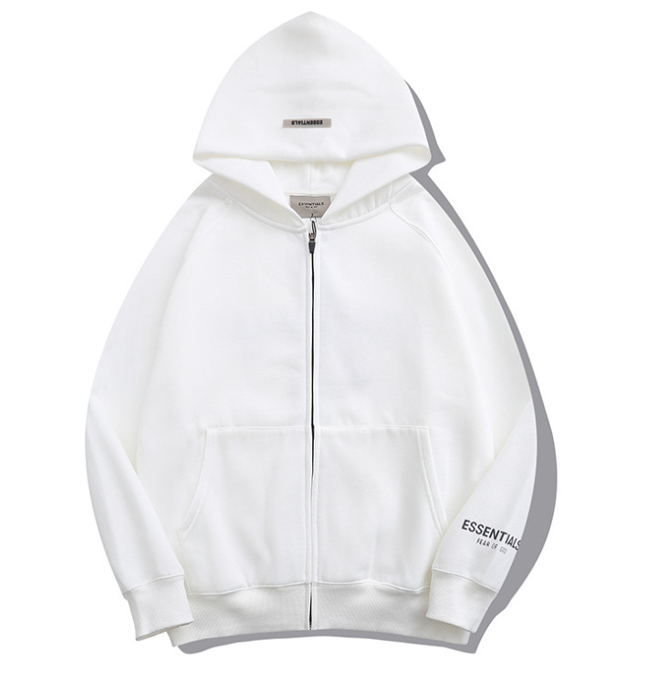 クロスボーダーfear of god fog essentials潮牌衛衣oversizeカップル綿パーカー|undefined