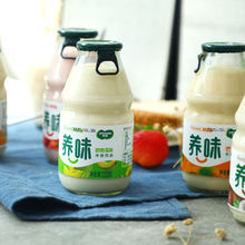 養味牛奶瓶裝Yanwee莓香蕉早餐牛奶飲品兒童酸奶乳酸菌飲料網紅