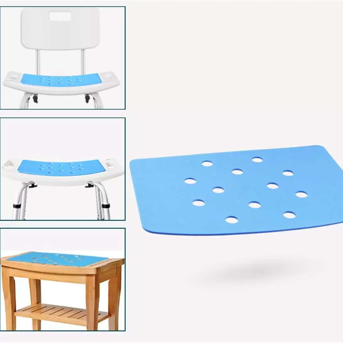 跨境 浴室坐垫EVA泡沫垫 防水背胶通用贴合防滑凳子座椅垫老年人