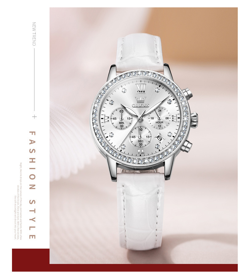 Women's Quartz Watch Minimalist Niche Multifunctional Design_voghion.com
