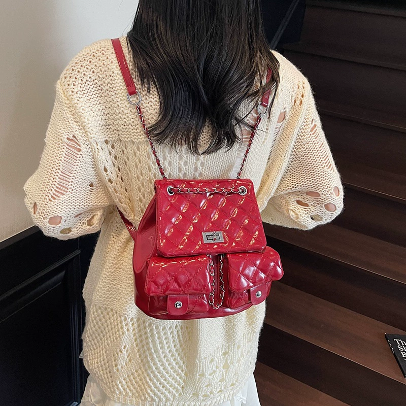 Рюкзак, летняя сумка через плечо, вместительная цепочка, стиль Chanel