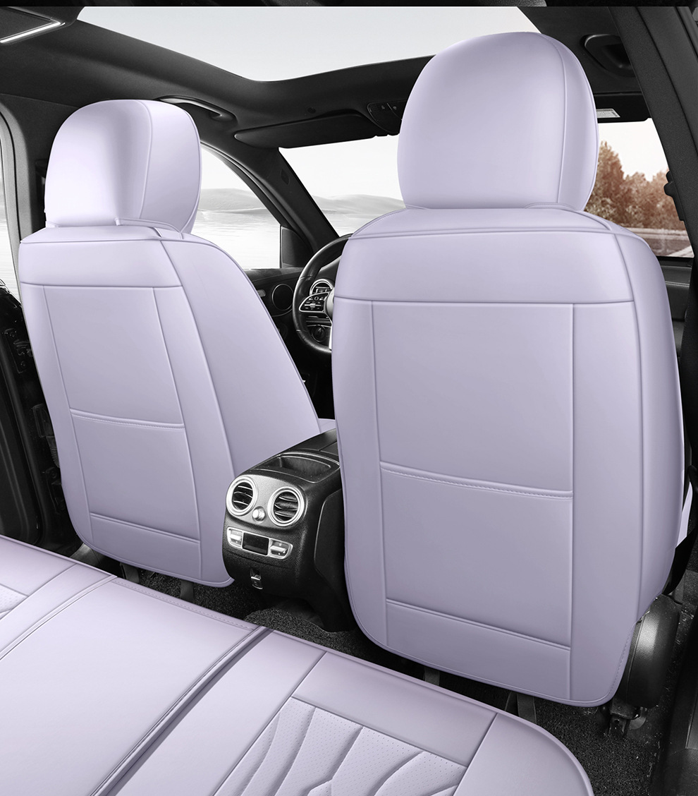 New Car Seat Cushion, Universal for All Seasons, Fully Enclosed Seat Cover, Full Leather Special Breathable Seat Cover, Summer Car Seat Cover