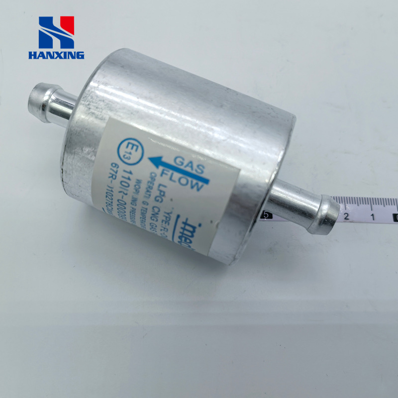 Lpg/Cng Car Gas Conversion Modification Silver 10mm Aluminum Filter Element Gas Car Accessories