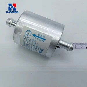 Lpg/Cng Car Gas Conversion Modification Silver 10mm Aluminum Filter Element Gas Car Accessories