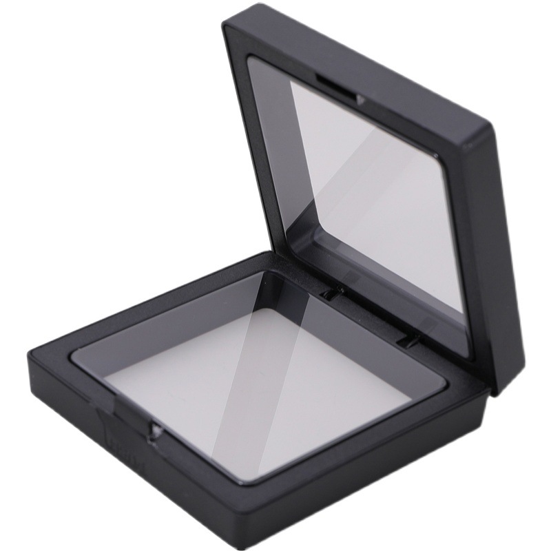 PE Película Caja de joyería caja de almacenamiento portátil pendientes anillo collar anti-oxidación pequeña joyería exquisita caja de suspensión soporte de exhibición