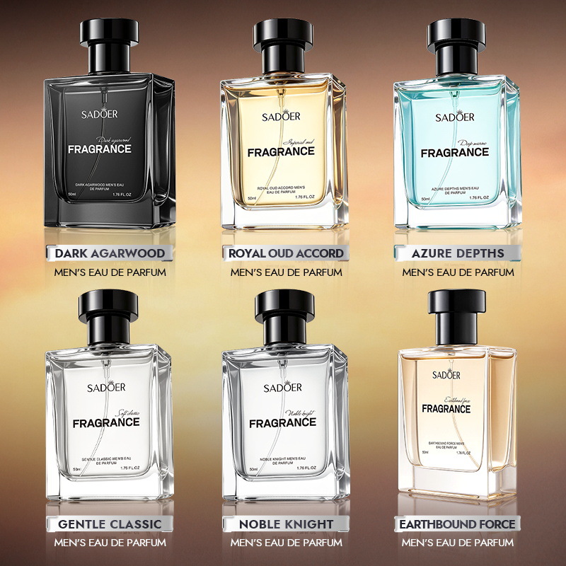 SADOER Oud Musk Men's Perfume, a luxurious fragrance with a natural, captivating scent, perfect for international trade