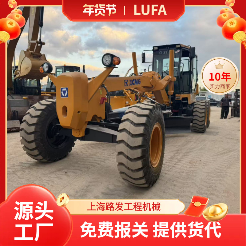 Exportación de comercio exterior usada grader CAT140K140H XCMG GR180 215 montaña 919 nivelador