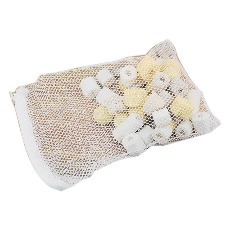 Аквариум Фильтрующий Материал Сетка Мешок Дом Бактерий Активированный Уголь Мешок Пластиковая Застежка-Молния Мешок Сетки Сумка Для Хранения