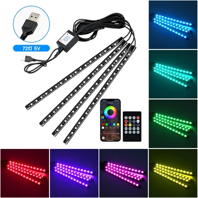 light, Other lights - one-to-four-72-lights-remote-control-app-usb-head-colorful