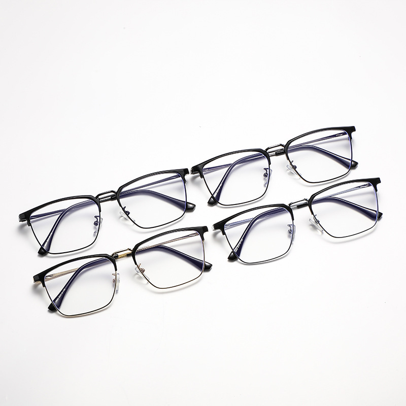 Anti-luz azul gafas de edad media y vieja superligera de alta calidad portátil de alta definición moda para hombres y mujeres gafas de edad de marco completo
