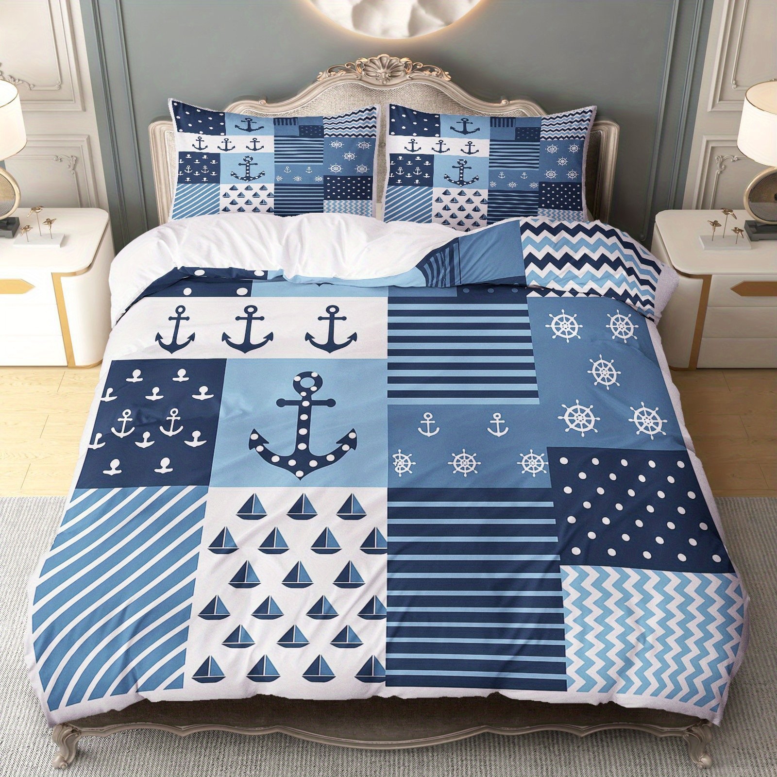 Transfronterizo textil doméstico navegar anclaje digital impresión abrasión quilt kit fábrica directa soporte TEMU / JIT