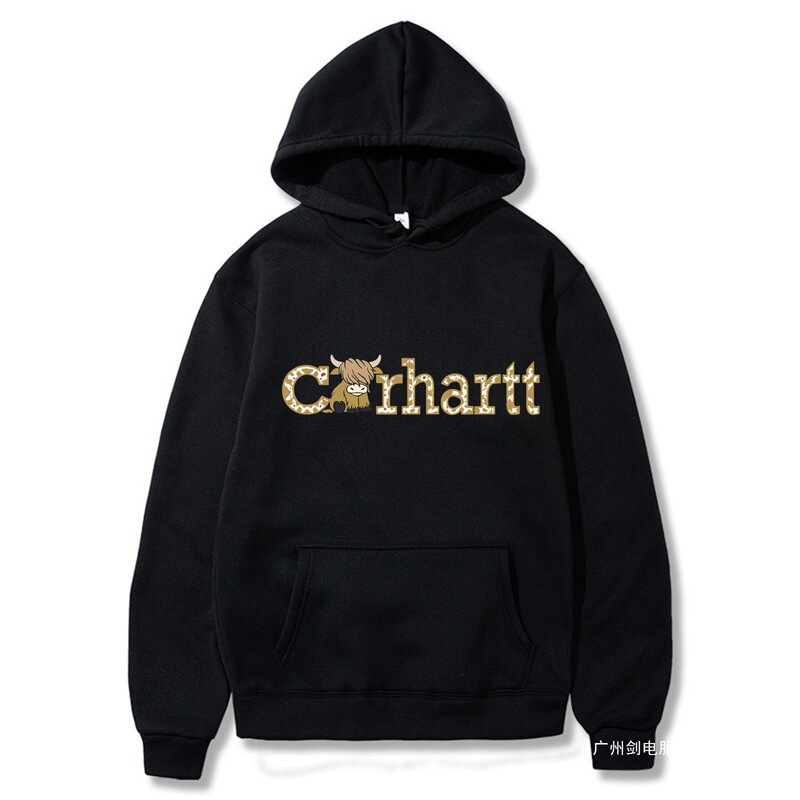 European Size Export European Size Amazon Independent Station Best Selling Cow Carhartt Printed Women's Sweatshirt European Size Export European Size Amazon Independent Station Best Selling Cow Carhartt Printed Women's Sweatshirt