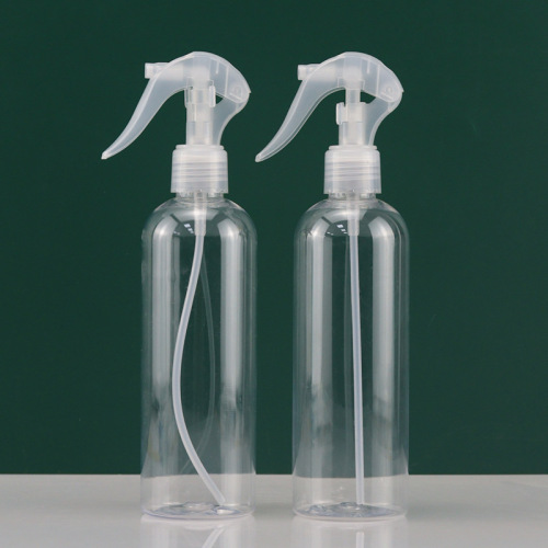Wholesale plastic spray bottle 300ml handheld gardening watering can alcohol disinfectant water spray bottle