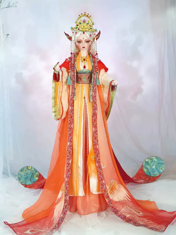 Дебинш Doll, подарочная коробка, большой набор, реалистичная игрушка для переодевания принцессы, 62 см, подарок на день рождения