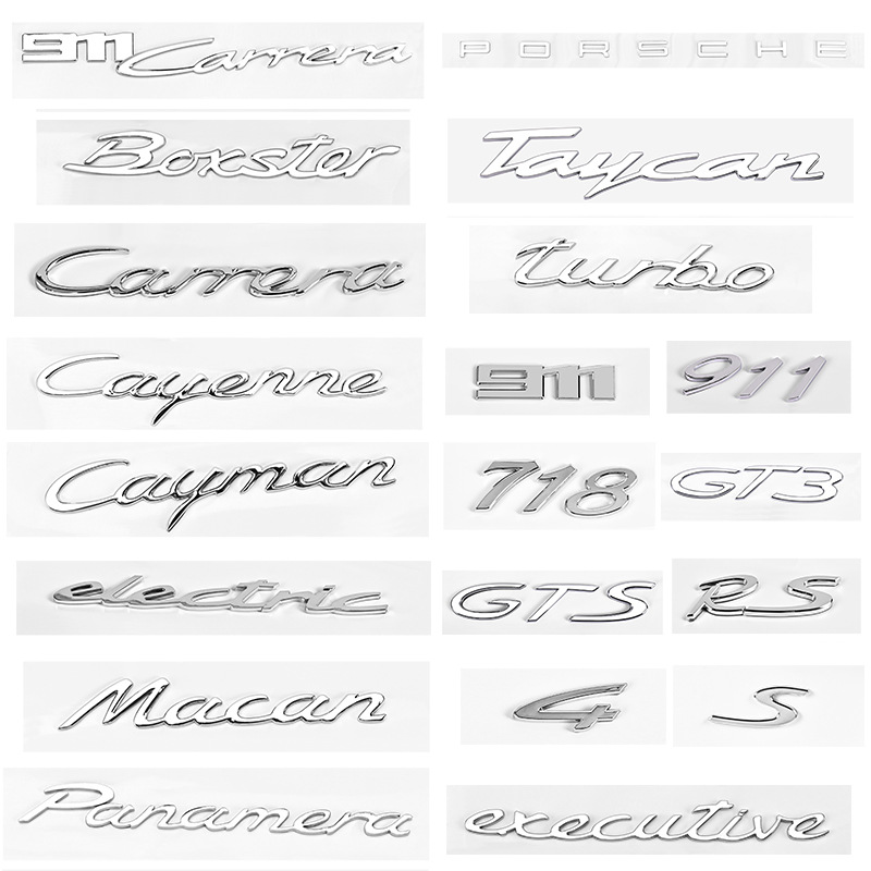 Aplicable Porsche Taycan etiqueta executive Boxst erelectric etiqueta en inglés Panamera