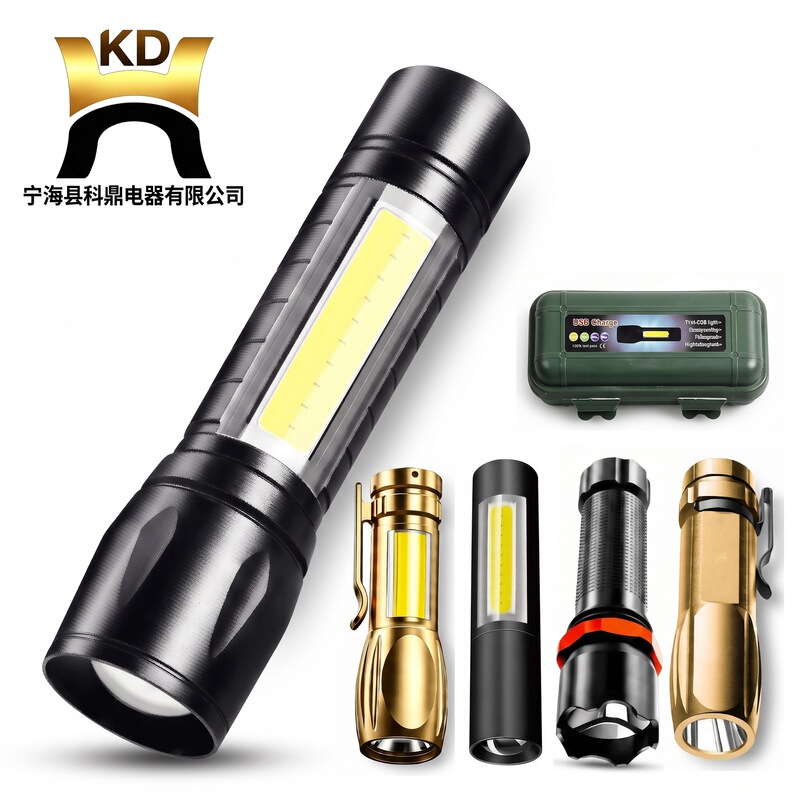 High-Intensity Long-Range Flashlight, USB Rechargeable, Portable, Outdoor, Household, Emergency Flashlight Wholesale High-Intensity Long-Range Flashlight, USB Rechargeable, Portable, Outdoor, Household, Emergency Flashlight Wholesale